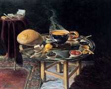 Hoca Ali Rıza (1857-1950), Fast-breaking Meal, 1910